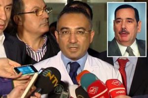 Siyaset&ccedil;iler hastaneye akın etti