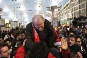Denizli'ye coşkulu karşılama