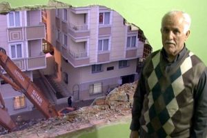 İş makinesi yatak odasına girdi