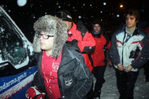 Uludağ'da yılbaşı  kabusa d&ouml;n&uuml;yordu