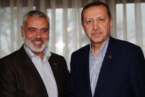 Erdoğan Haniye'yi kabul etti
