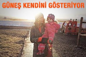 G&uuml;neş g&uuml;zel y&uuml;z&uuml;n&uuml; g&ouml;steriyor