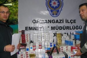 Bursa'da dev sigara operasyonu