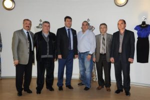 Osmangazi sanayicinin yanında