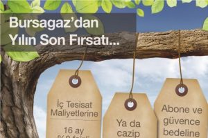 Bursagaz'dan yılın son fırsatı kampanyası sona erdi