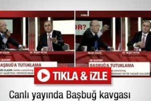 Canlı yayında Başbuğ kavgası