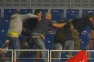 Spor salonundaki kavga sokaklara taştı
