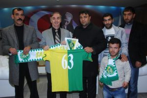 Urfasporlular'dan Keskin'e ziyaret