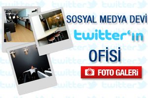 İşte sosyal medya devi twitter'ın ofisi