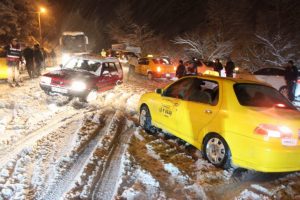 Uludağ yolu fel&ccedil; oldu
