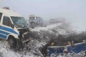 Sakarya'da zincirleme kaza