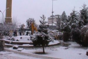 İşte kar yağan yerler