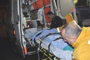Eşiyle tartıştı benzinle kendini yaktı