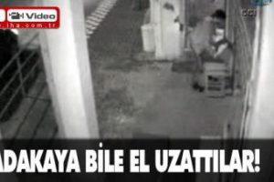 Sadakaya bile el uzattılar