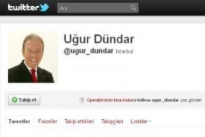 Uğur D&uuml;ndar Twitter'da neden yok?