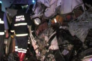Konya'da katliam gibi kaza!