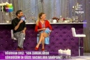 Ivana Sert canlı yayında eteğini kaldırdı