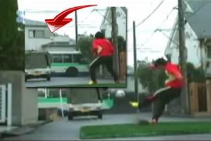 Japon sporcudan inanılmaz g&ouml;steri