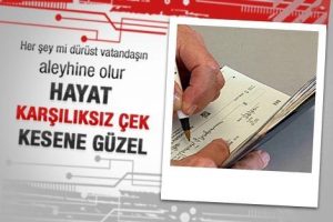Herşey d&uuml;r&uuml;st vatandaşın aleyhine... Hayat karşılıksız &ccedil;ek kesene g&uuml;zel