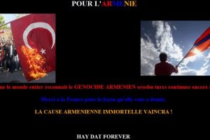 T&uuml;rk sitesine &ccedil;irkin saldırı