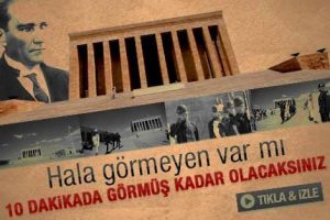 Gidip g&ouml;remeyenler i&ccedil;in Anıtkabir