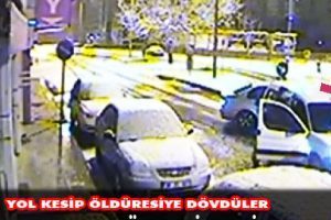 Pompalı t&uuml;fekli kavga kameralara takıldı