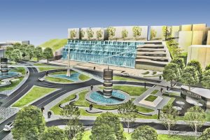 Bursa'da şelaleli stadyum meydanını BTSO yapacak