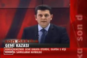 Canlı yayında spikere şaka