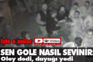 Gol sevinci pahalıya patladı