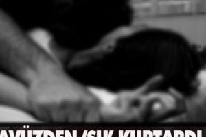 Tecav&uuml;zden 'su' kurtardı
