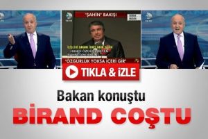 Birand İdris Naim Şahin'i ti'ye aldı