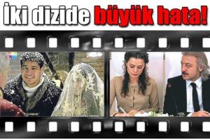 İki dizide b&uuml;y&uuml;k hata