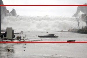 Karadeniz b&ouml;yle tsunami g&ouml;rmedi!