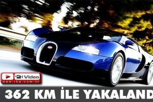 362 KM ile polise yakalandı