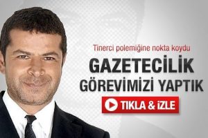 &Ouml;zdemir tinerci polemiğine nokta koydu