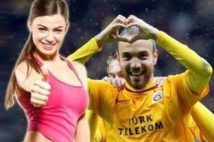 Saha dışında koşturuyor
