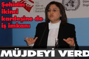 Bakan Şahin m&uuml;jdeyi verdi