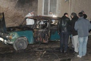 Yanan otomobilde &ccedil;ocuk cesedi bulundu