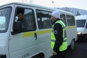 Okul servislerine polis markajı