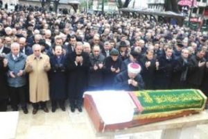 H&uuml;seyin Bavlı, son yolculuğuna uğurlandı