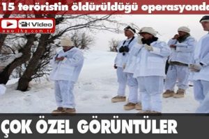 İşte 15 ter&ouml;ristin &ouml;ld&uuml;r&uuml;ld&uuml;ğ&uuml; operasyon