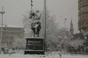 İşte Bursa'dan kar manzaraları