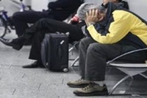 Frankfurt havalimanında grev s&uuml;r&uuml;yor