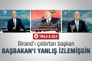 Mehmet Ali Birand'ı &ccedil;ıldırtan başkan