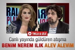 Canlı yayında g&uuml;ld&uuml;ren tartışma
