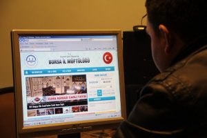 Bursa M&uuml;ft&uuml;l&uuml;ğ&uuml;'n&uuml;n "sanal y&uuml;z&uuml;" yenilendi