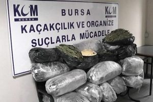 Bursa'da uyuşturucu operasyonu