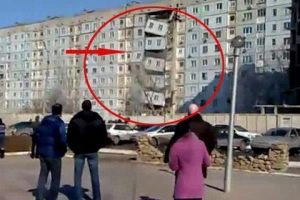 Doğalgaz patlaması apartmanı b&ouml;yle &ccedil;&ouml;kertti