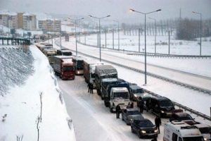 Ankara karayolu &ccedil;ileye d&ouml;nd&uuml;