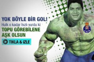 Porto'nun yıldızı Hulk'un muhteşem gol&uuml;